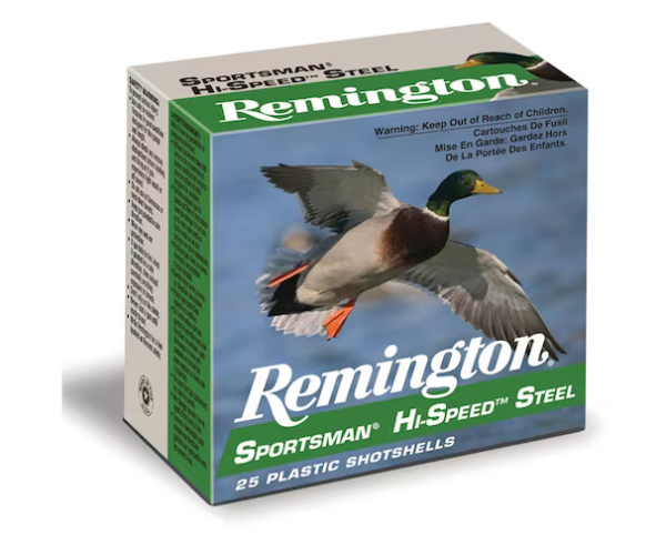 Buy Remington Sportsman Hi-Speed Ammunition 12 Gauge 3 1-1 4 oz 1 Non-Toxic Steel Shot
